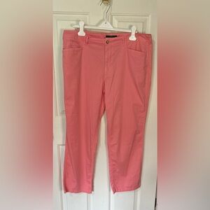 Lauren Ralph Lauren Jeans Co Women's Sz16P Rose Pink Color Cotton Jeans Preppy
